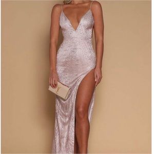 Meshki Rose Gold Formal Dress